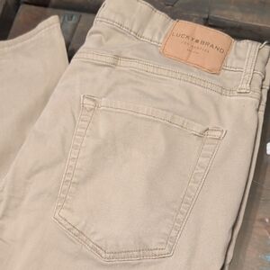 Lucky Brand Men's Beige Jeans